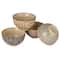 Hello Honey® 4.5" Floral Mosaic Stoneware Bowl Set